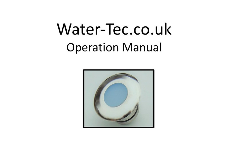 Water Tec WT1 Operation manual