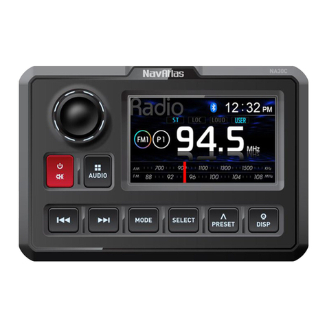 NavAtlas NA30C Installation and owner's manual