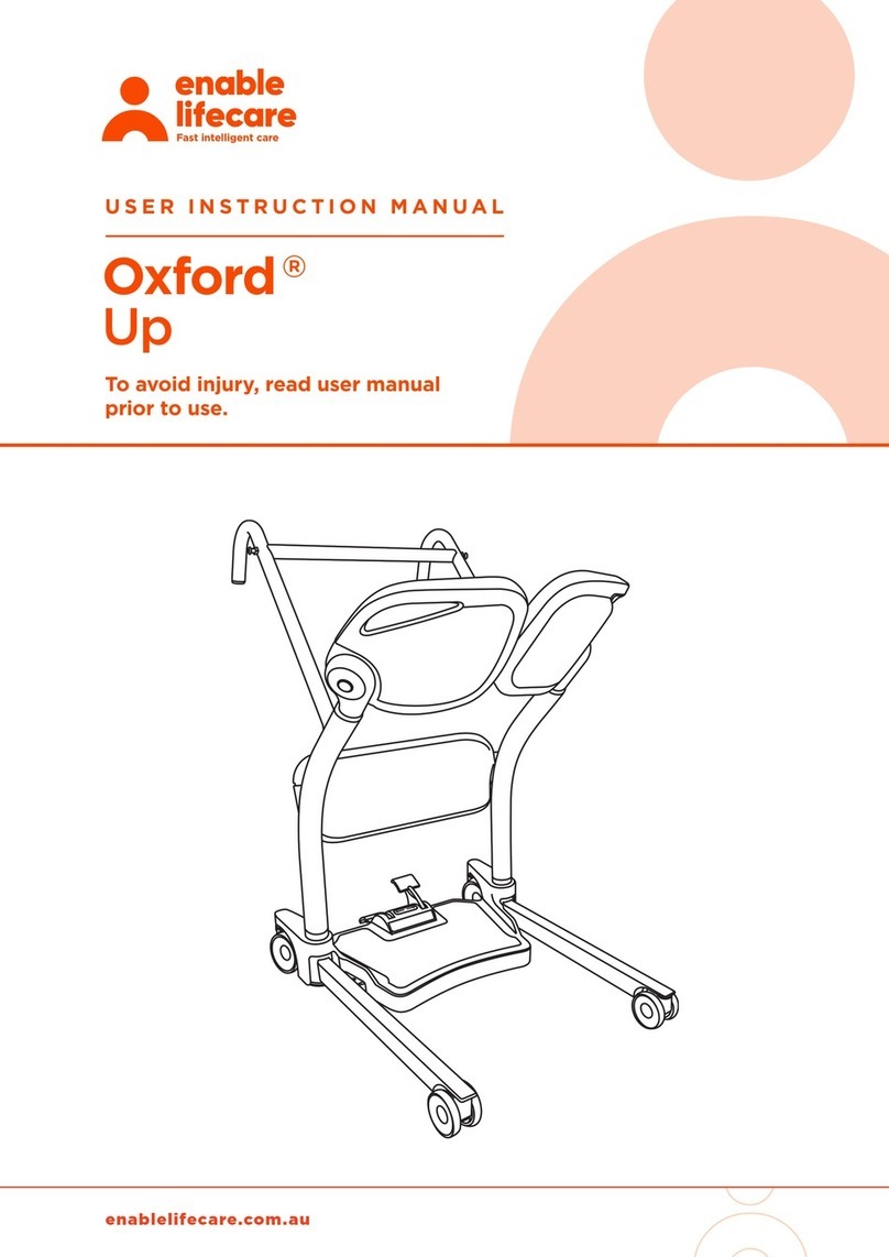 Enable Lifecare Oxford Up User instruction manual