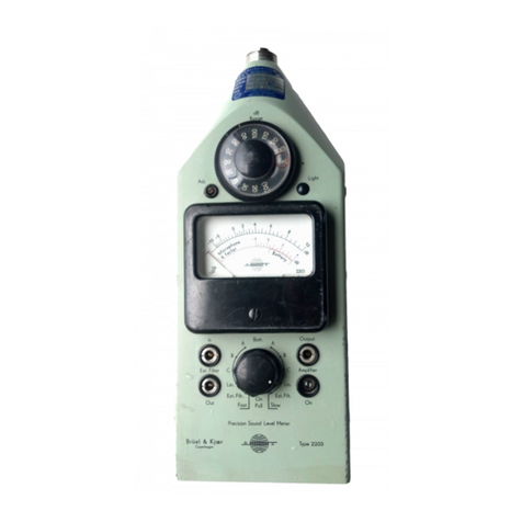 BRUEL & KJAER 2203 User guide