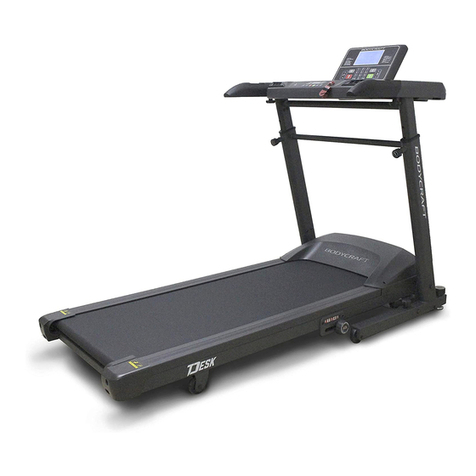 Body Craft Desk TD250 User manual