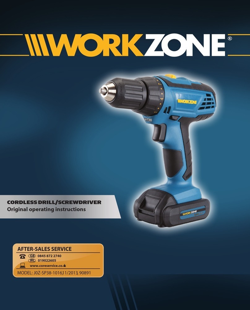 Workzone J0Z-SP38-1016 User manual