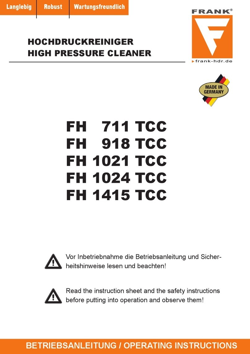 Frank FH 711 TCC operating instructions