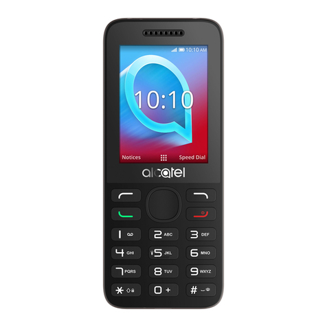 Alcatel 2038 User manual