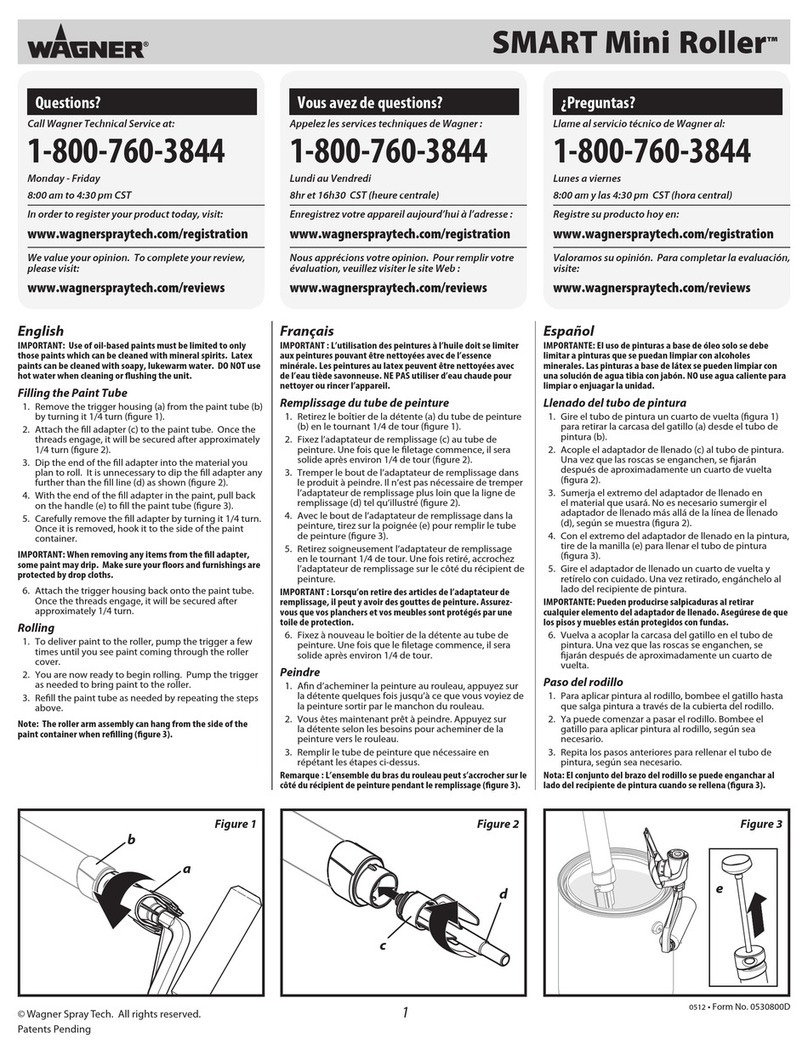 WAGNER Smart Mini Roller manual