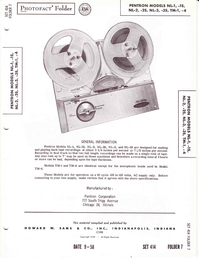 PENTRON NL-1S manual