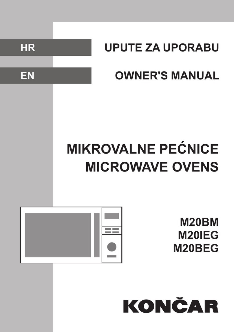 Koncar M20BM owner's manual