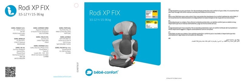 BEBE CONFORT Rodi XP FIX user manual