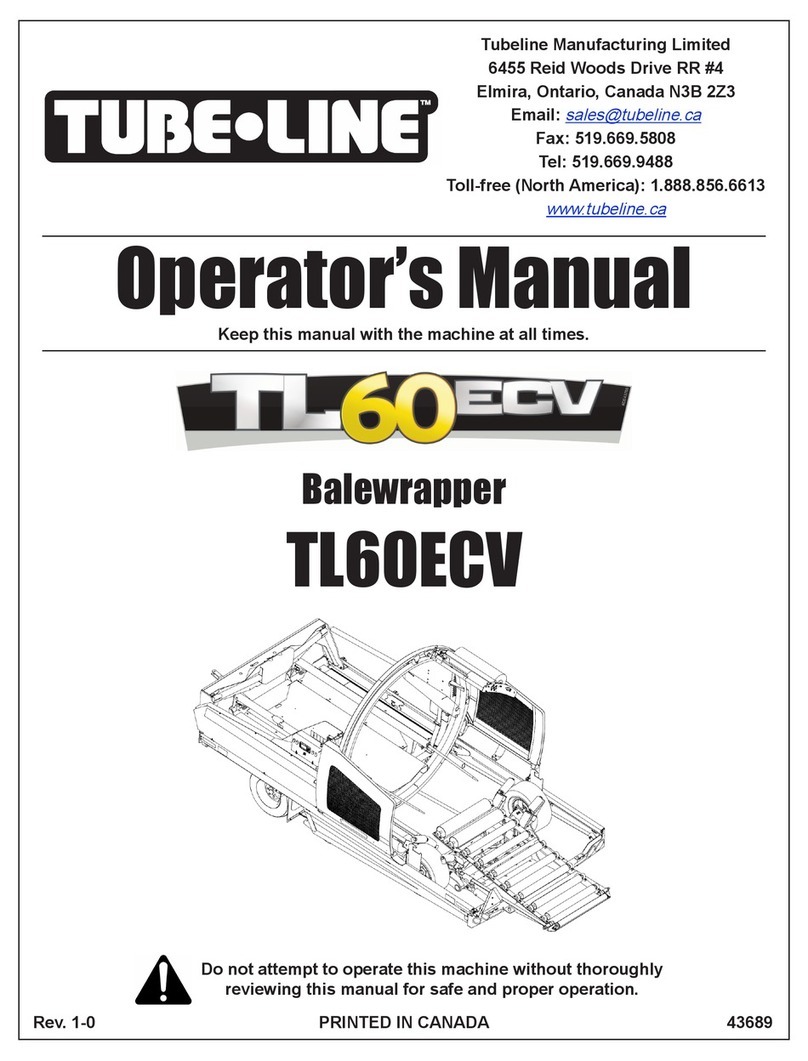 Tube-Line TL60ECV Operator's manual