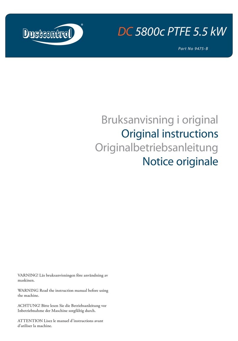 Dustcontrol DC 5800c Original instructions