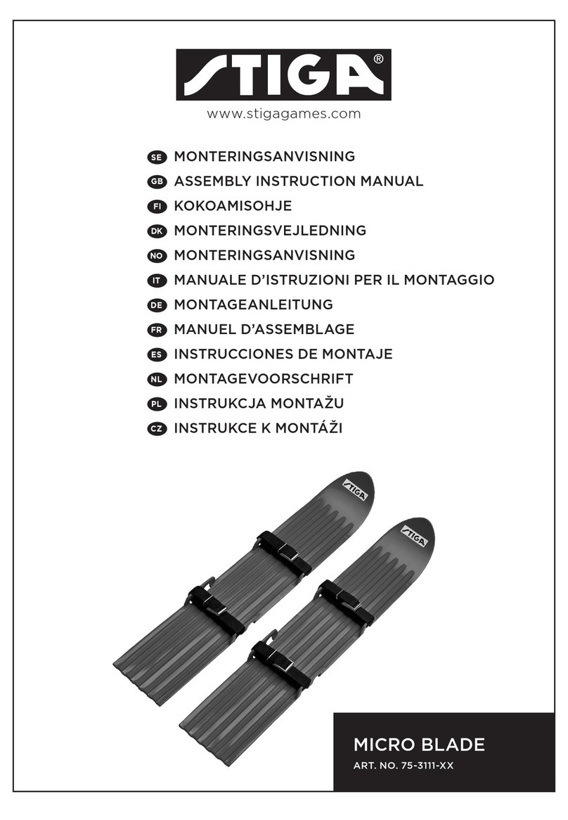 Stiga Micro Blade Assembly & instruction manual