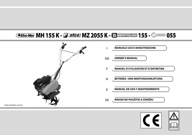 EMAK Oleo-Mac MH 155 K owner's manual