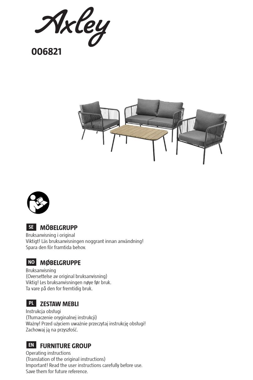 Axley 006821 User manual