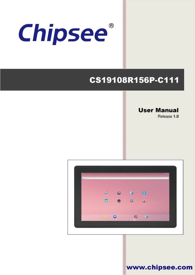 Chipsee CS19108R156P-C111 user manual