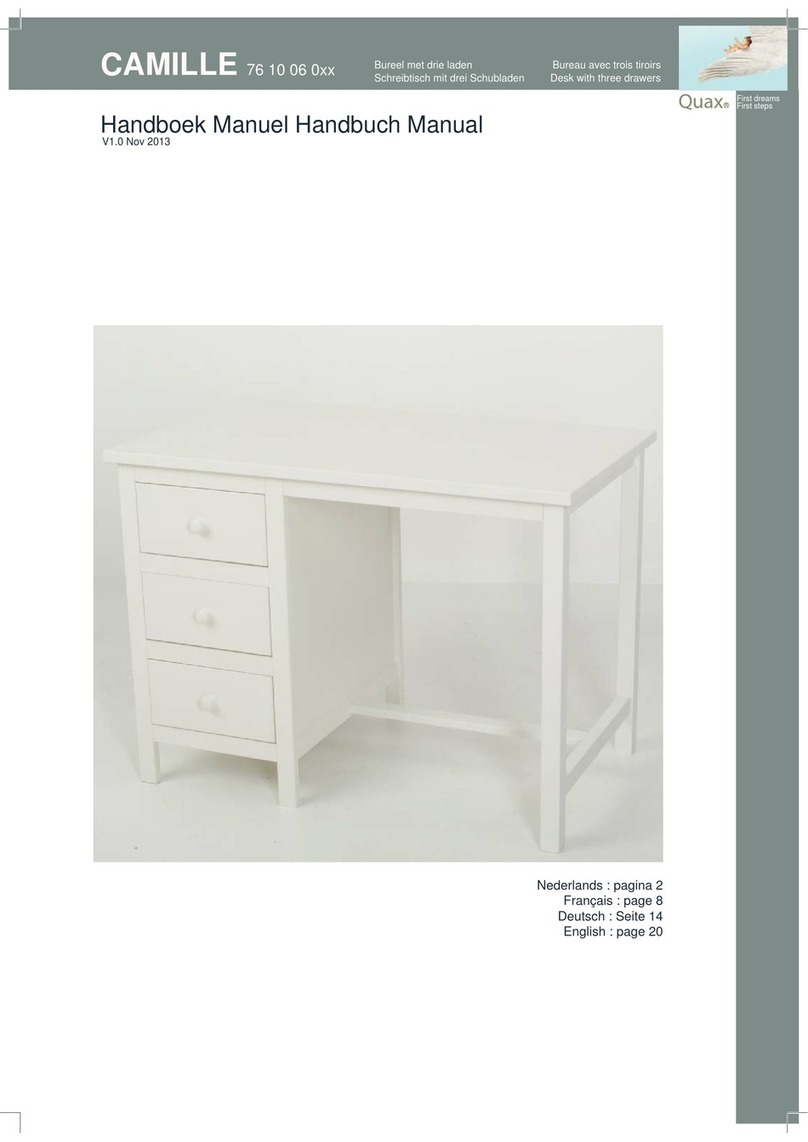 QU-AX CAMILLE 76 10 04 0 Series User manual QU-AX CAMILLE 76 10 04 0 Series User manual