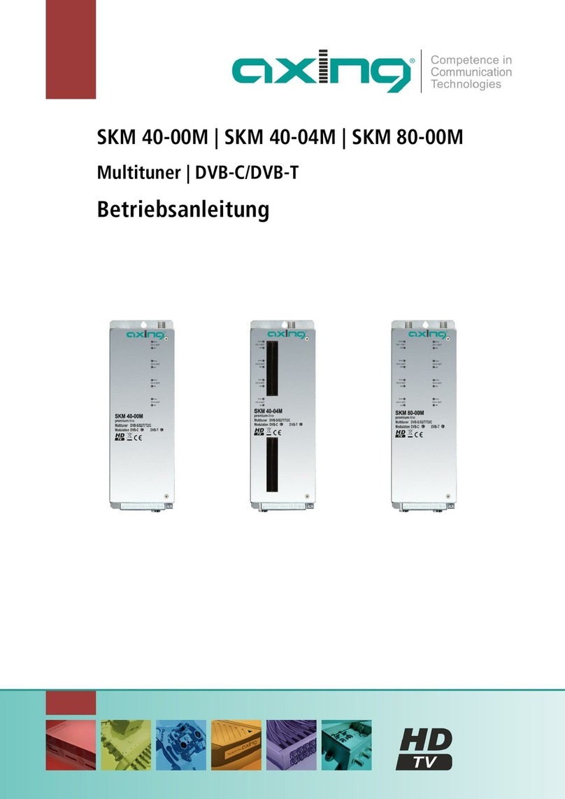axing SKM 40-00M User manual