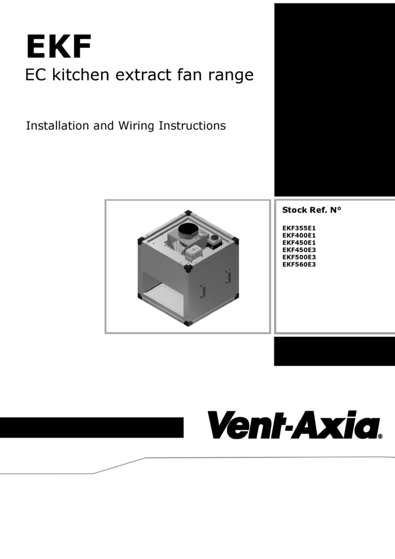 Vent-Axia EKF355E1 Assembly instructions