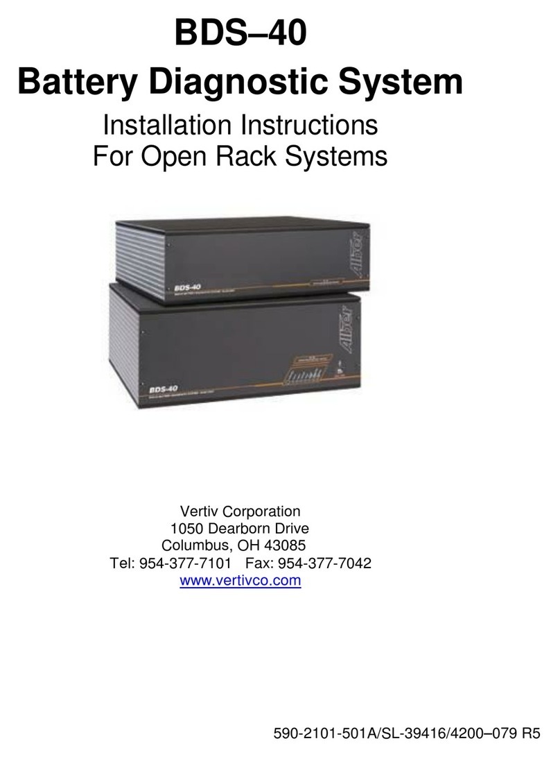 Vertiv BDS-40 installation instructions