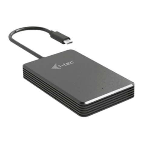 Itec MySafe Thunderbolt 3 M.2 PCIe User manual Itec MySafe Thunderbolt 3 M.2 PCIe User manual