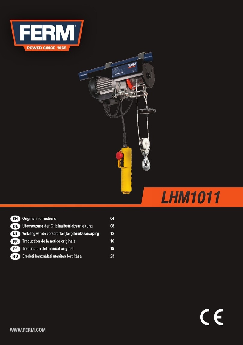 Ferm LHM1011 Original instructions