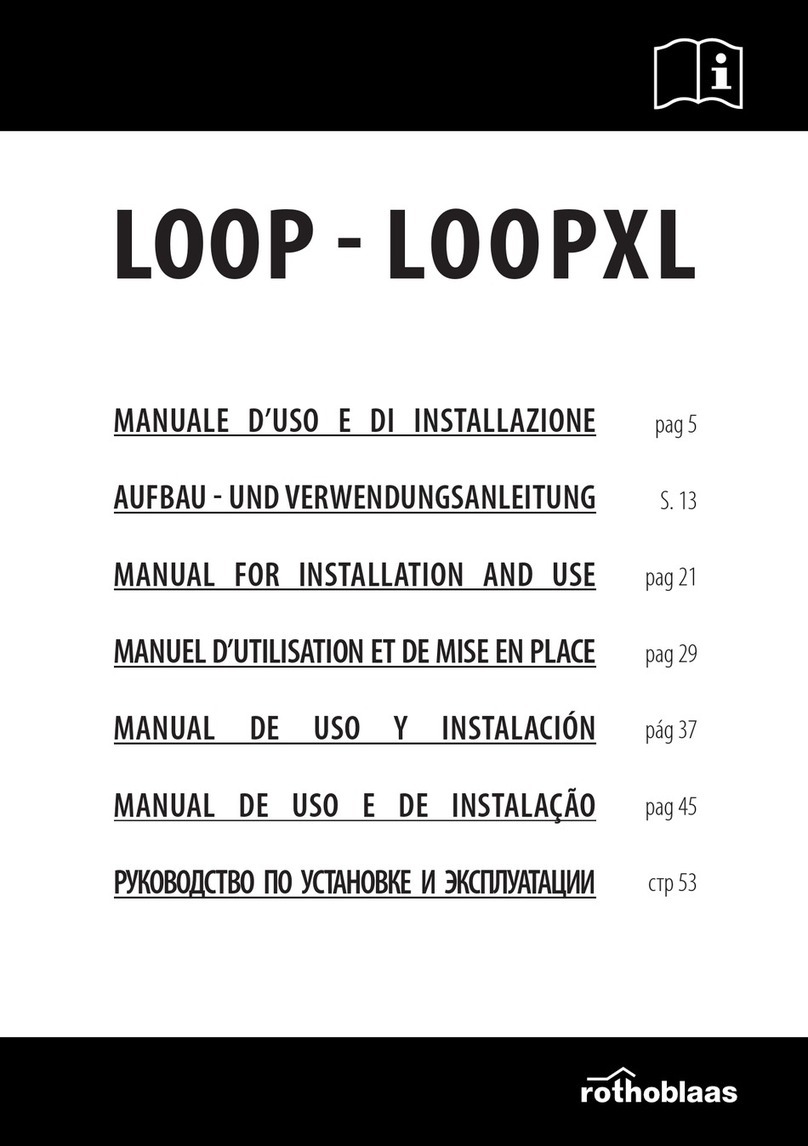 ROTHOBLAAS LOOP Manual for installation and use