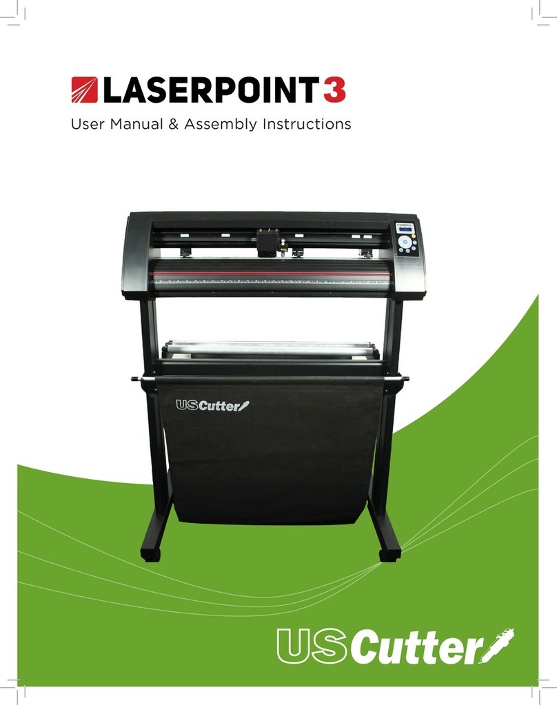 US Cutter LaserPoint3 User manual & assembly instructions