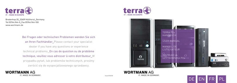 Wortmann Terra Series User manual