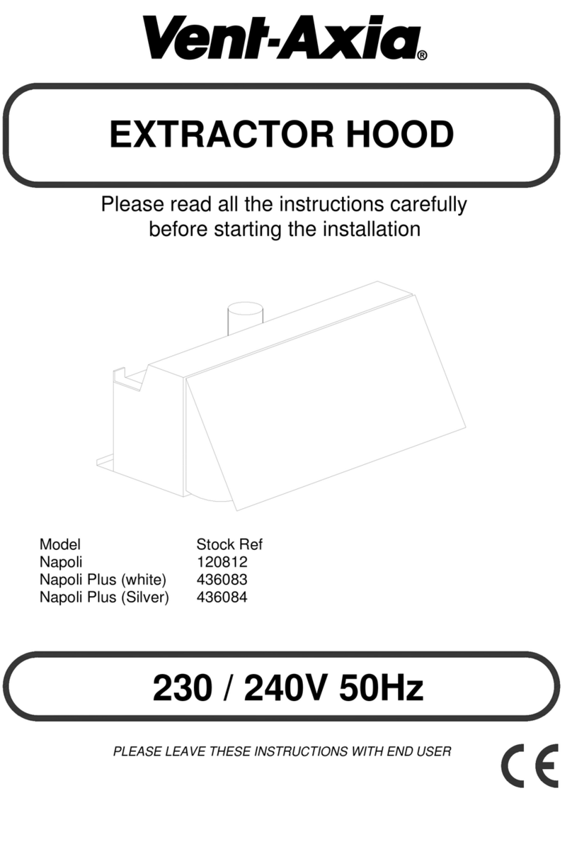 Vent-Axia Napoli User manual
