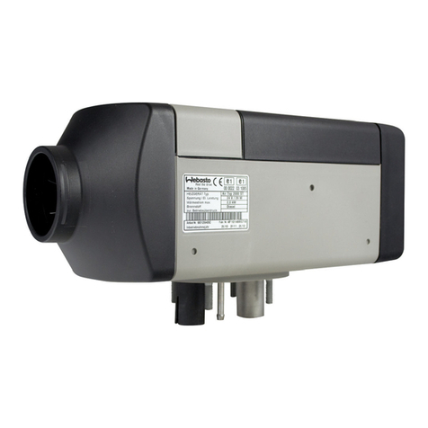 Webasto Air Top 2000 ST B installation manual