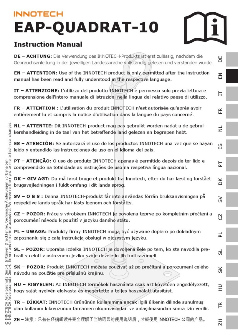 Innotech EAP-QUADRAT-10 User manual Innotech EAP-QUADRAT-10 User manual