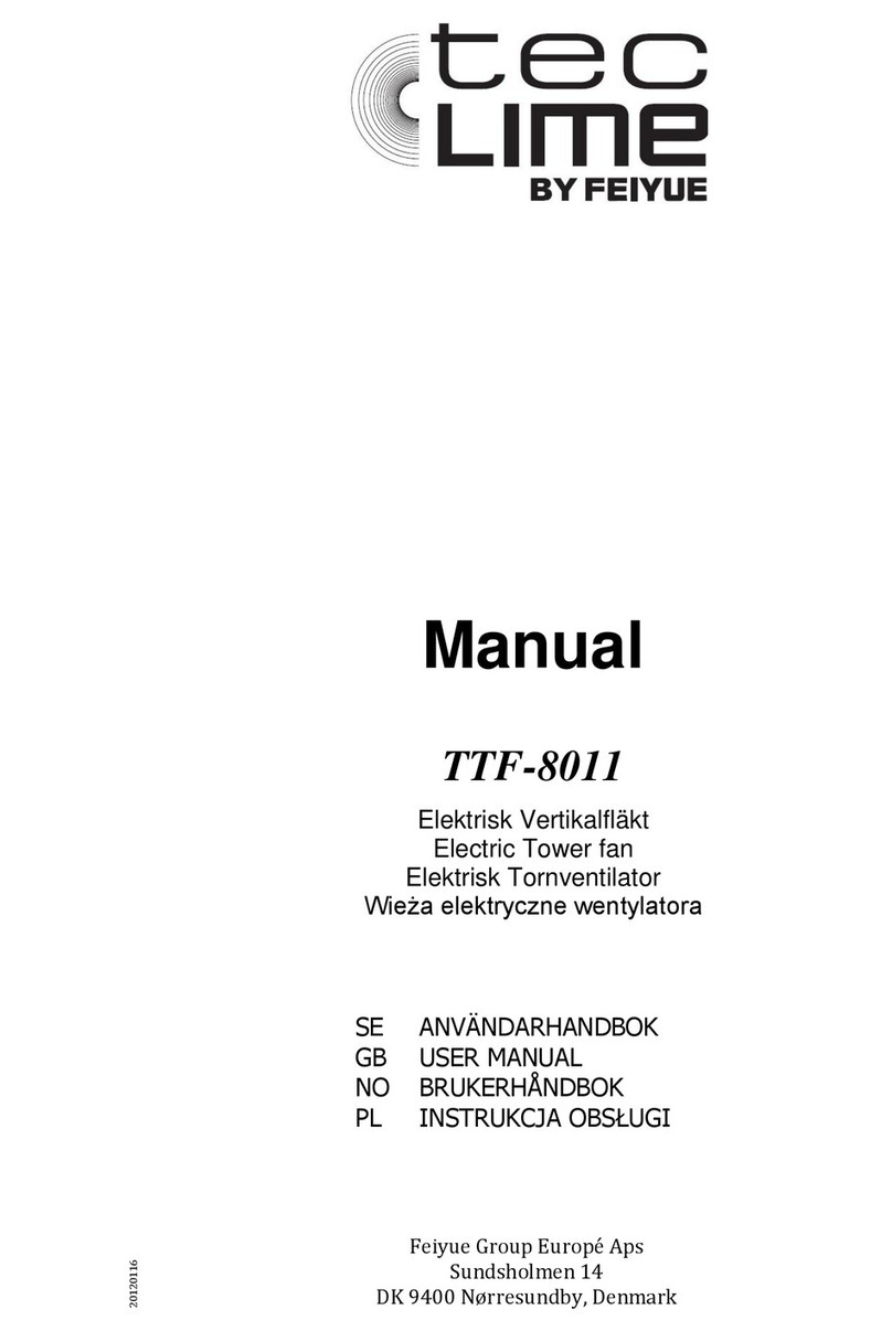 Feiyue TecLime TTF-8011 user manual
