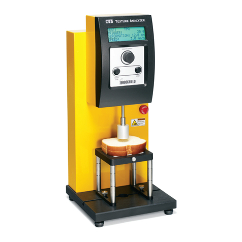 Ametek BROOKFIELD CT3 User manual