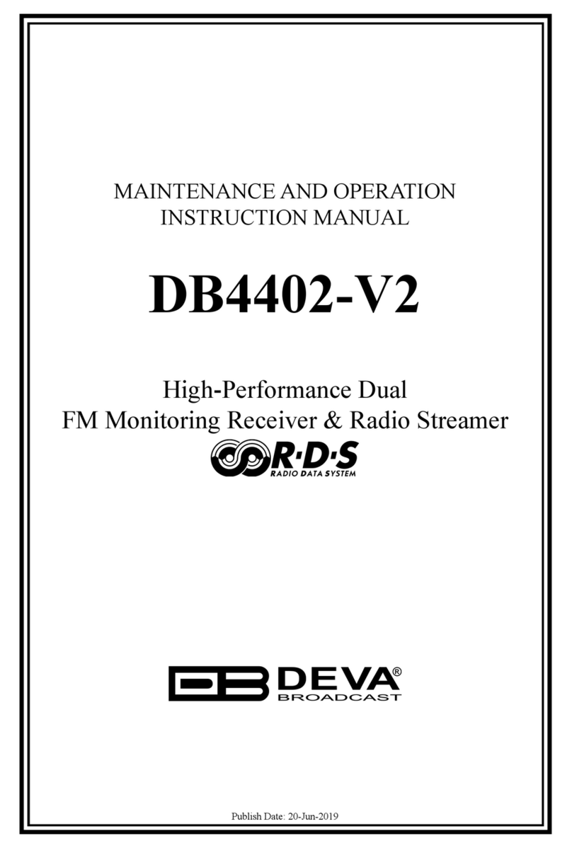 DEVA Broadcast DB4402-V2 User manual