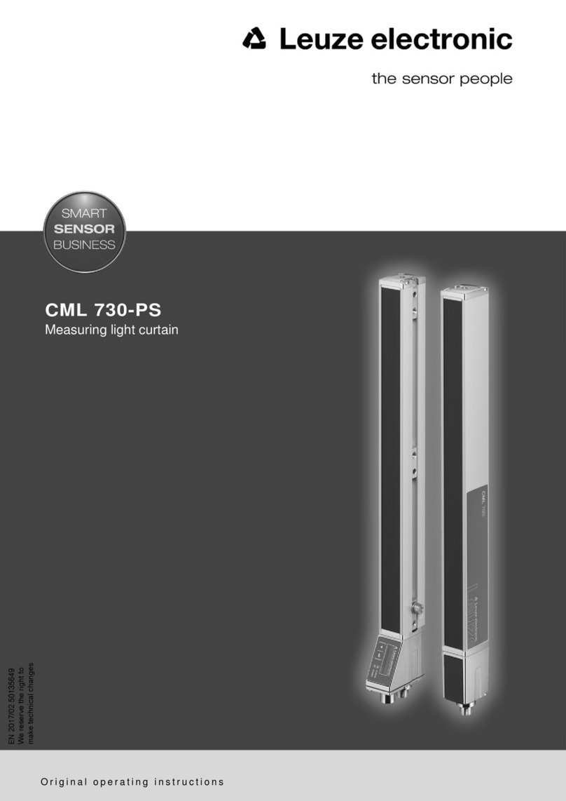 Leuze CML 730-PS operating instructions