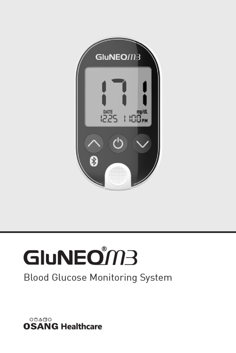 OSANG Healthcare GluNEO M3 user manual
