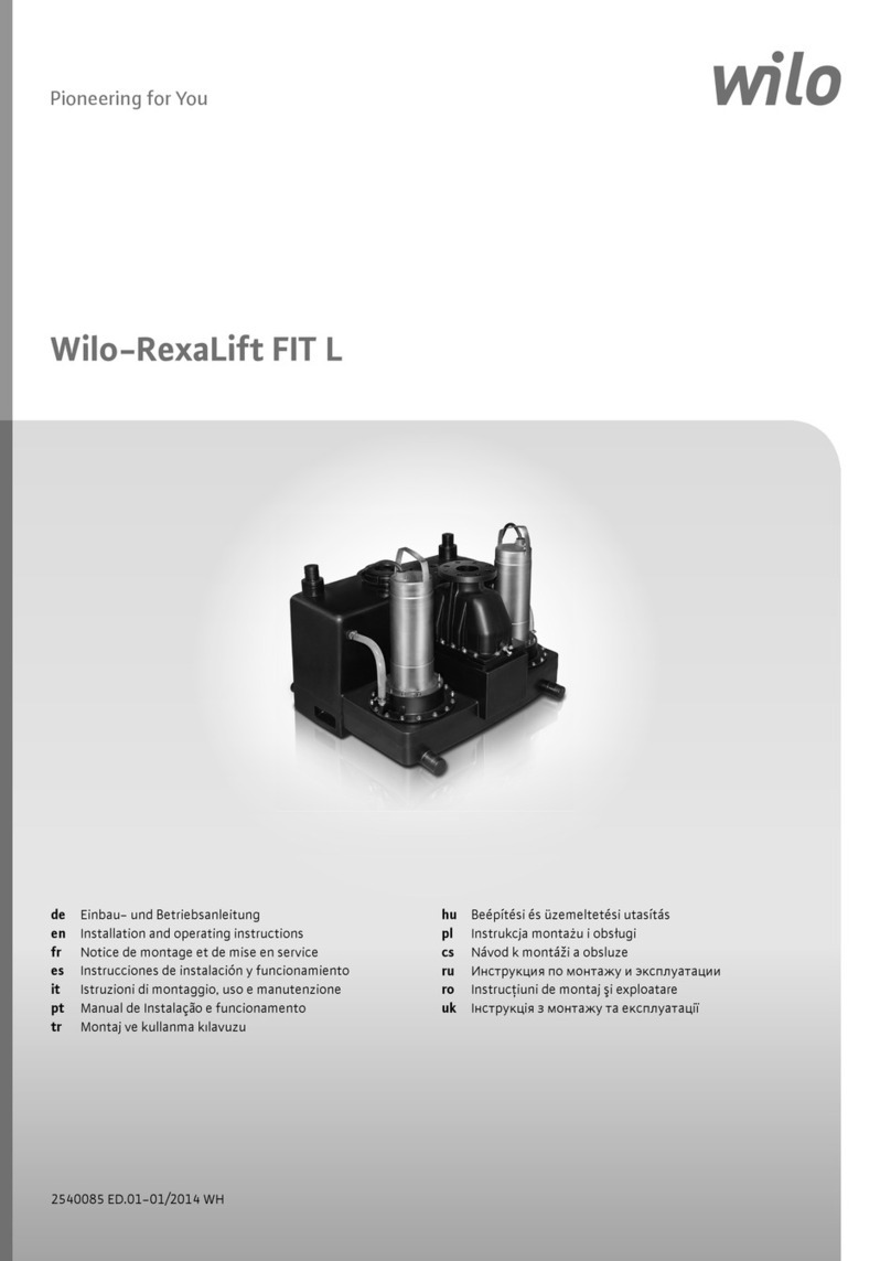 Wilo RexaLift FIT L Series Safety guide