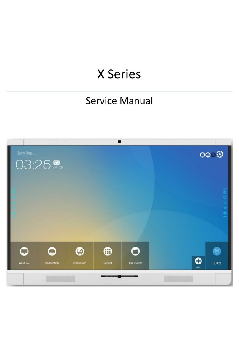 NewLine X Series User manual