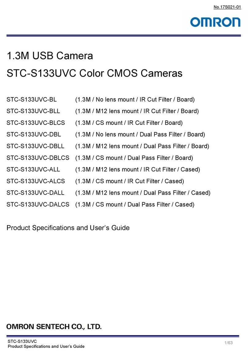 Omron STC-S133UVC-BL Installation instructions