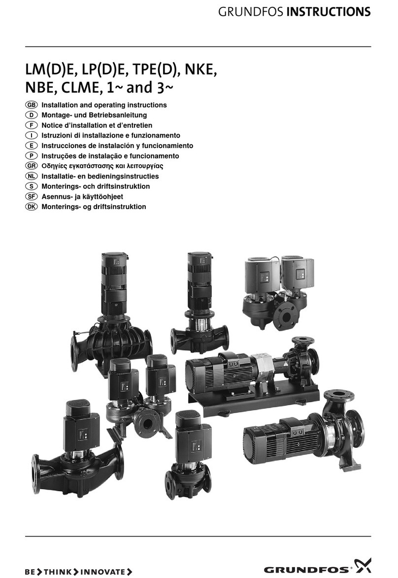 Grundfos LME Series User manual Grundfos LME Series User manual