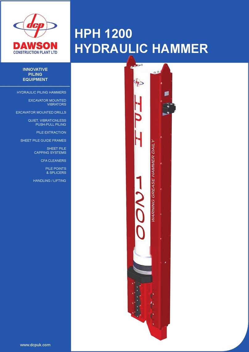 Dawson HPH 1200 user manual