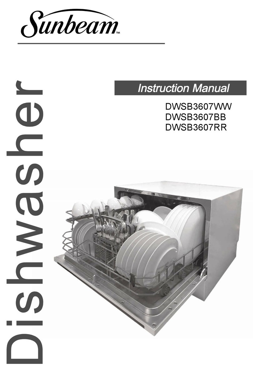 Sunbeam DWSB3607WW User manual