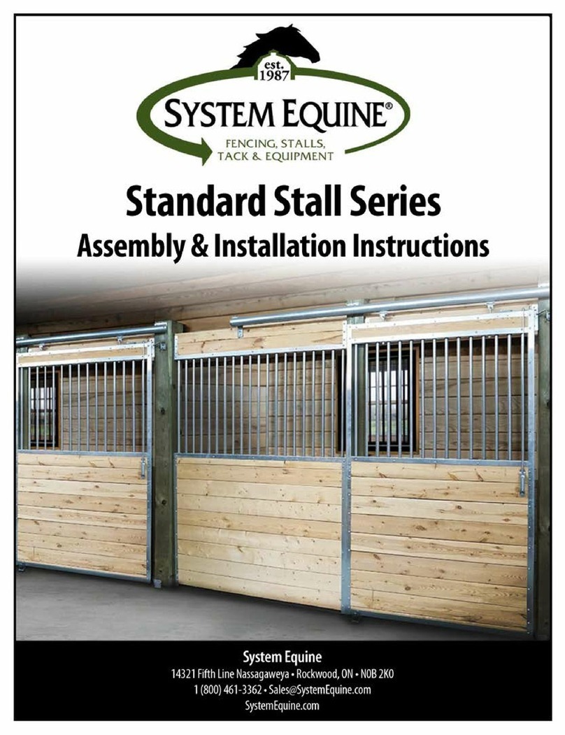 System Equine Standard Stall Series Instruction manual