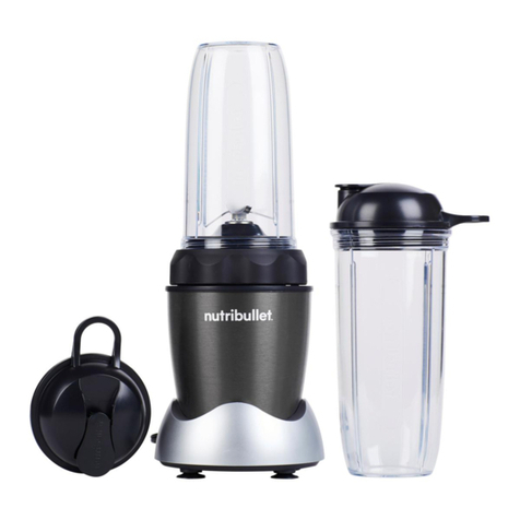 NUTRIBULLET PRO 1000 User manual