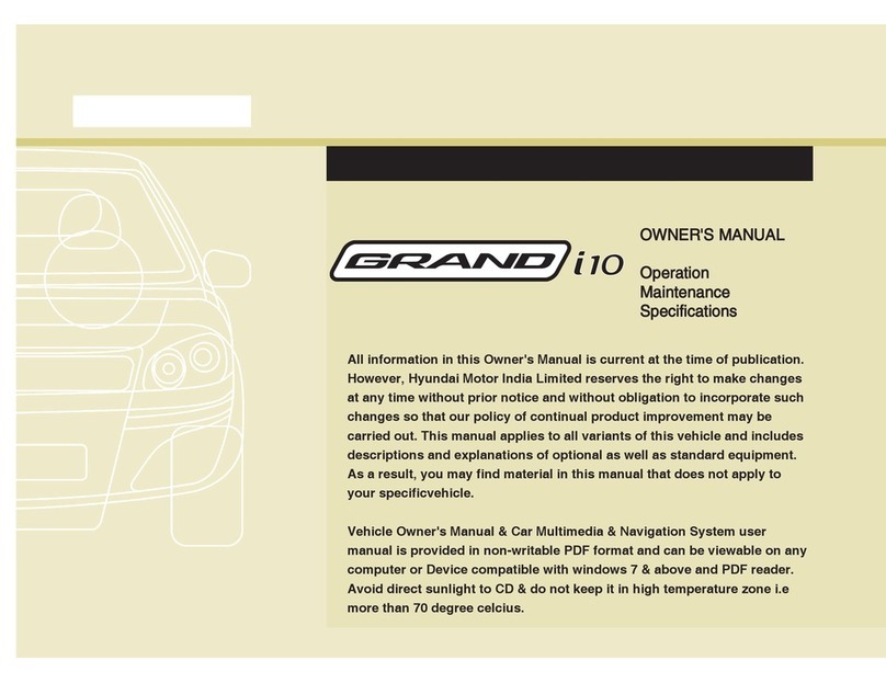 Grand i10 owner's manual