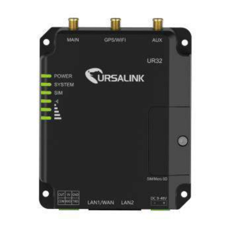 Ursalink UR32 user guide Ursalink UR32 user guide