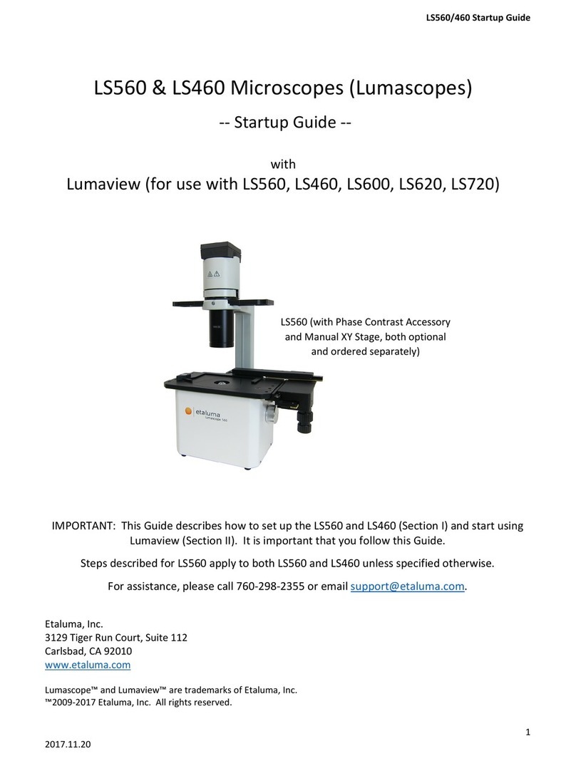 Etaluma LS560 Startup guide