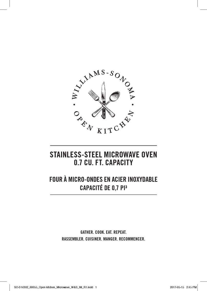 Williams-Sonoma EM720CPT-PM manual