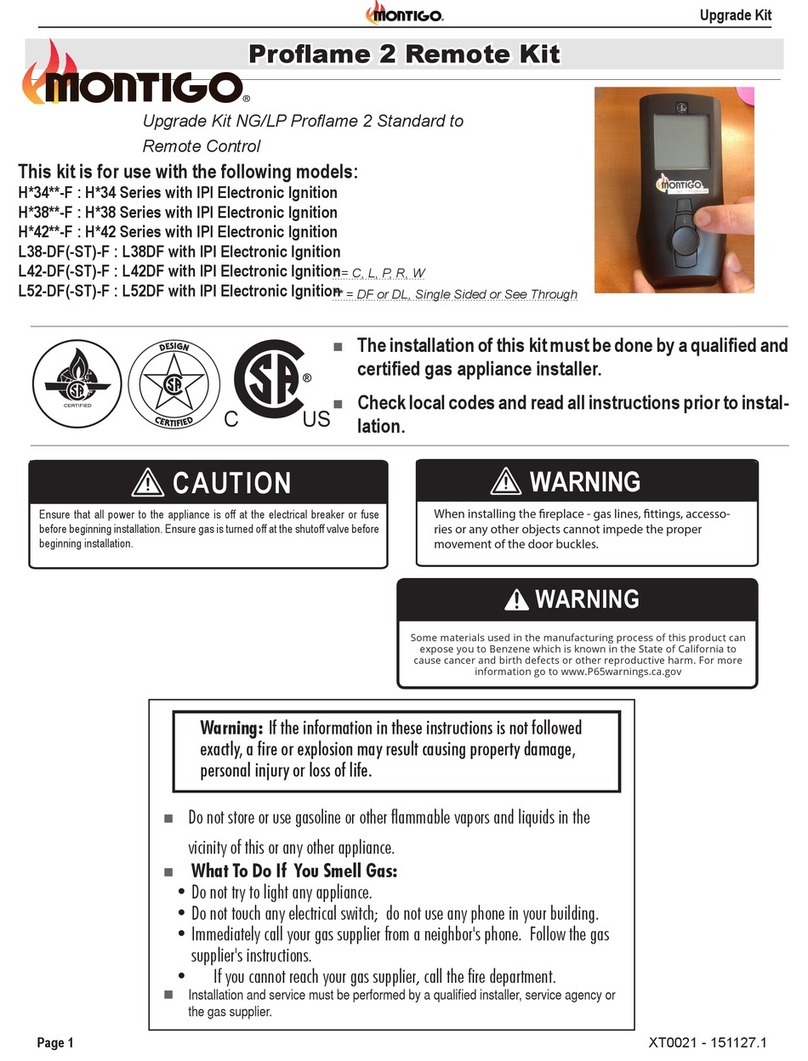Montigo Proflame 2 User manual