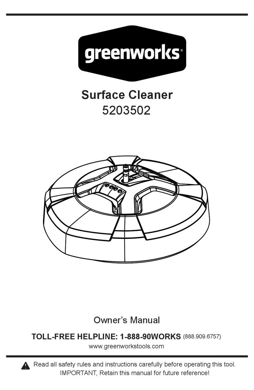 GreenWorks 5203502 owner's manual