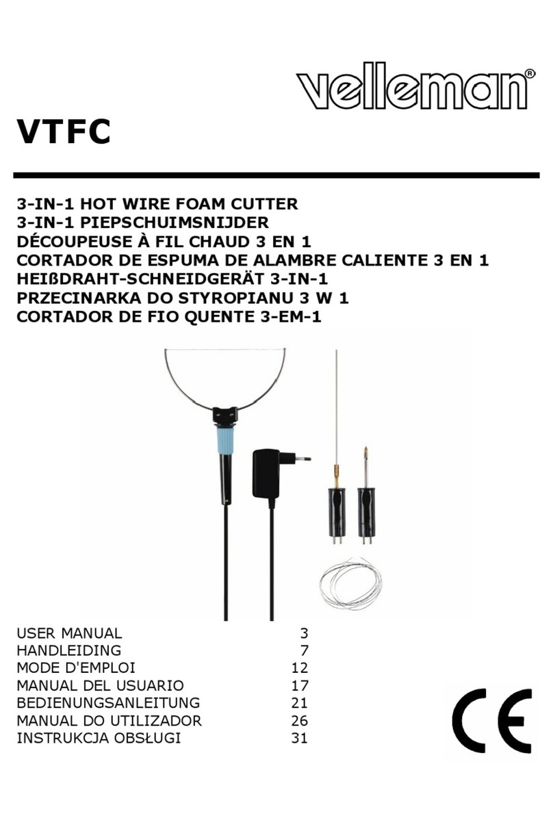 Velleman VTFC user manual